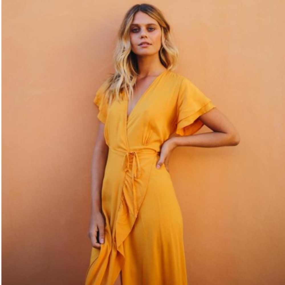 ROVE - PARAISO WRAP DRESS - (Maternity Friendly!)